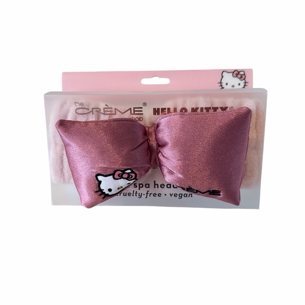 Hello Kitty Disney The Crème Shop Pink Spa Headband‎